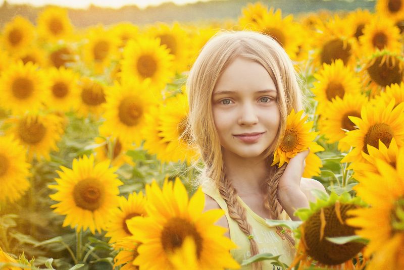 девочка Солнечная фото превью