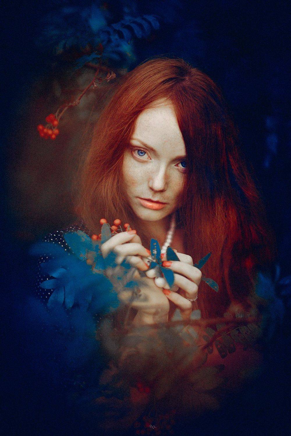 Beauty, Portrait, Redhead, Woman, Руслан Болгов (Axe)