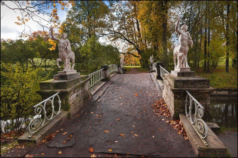 Павловск парк октябрь  фото превью