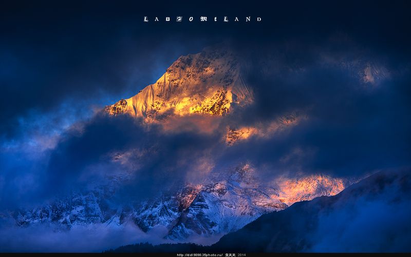 日出雪峰 восход Сюэфэн фото превью