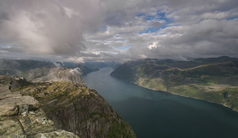 Preikestolen Lysefjorden Фьерд Lysefjorden фото превью