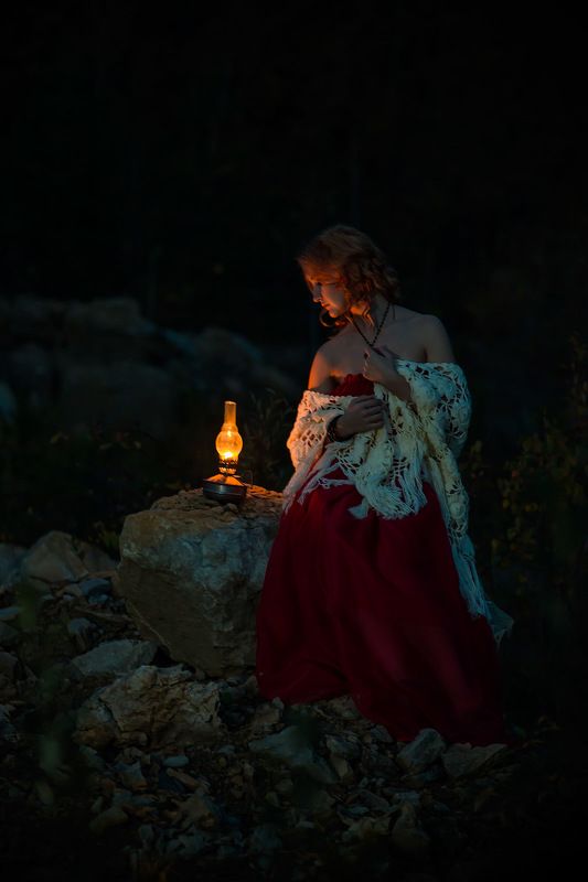 Вечер у лампы фото превью