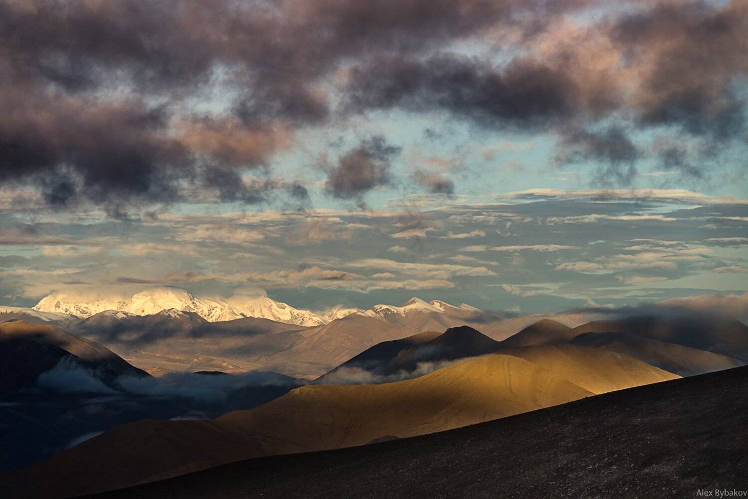 рассвет, Тибет , Александр Рыбаков