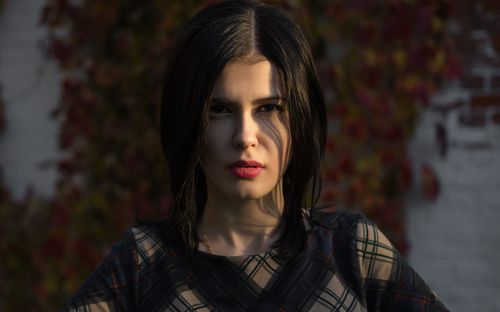 Настя и плющ