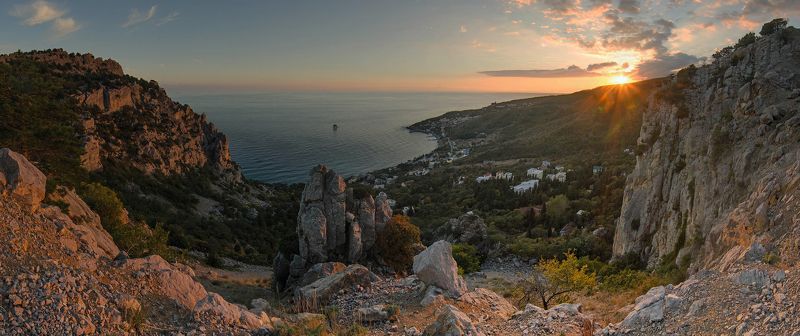 Закат в Кацивели фото превью