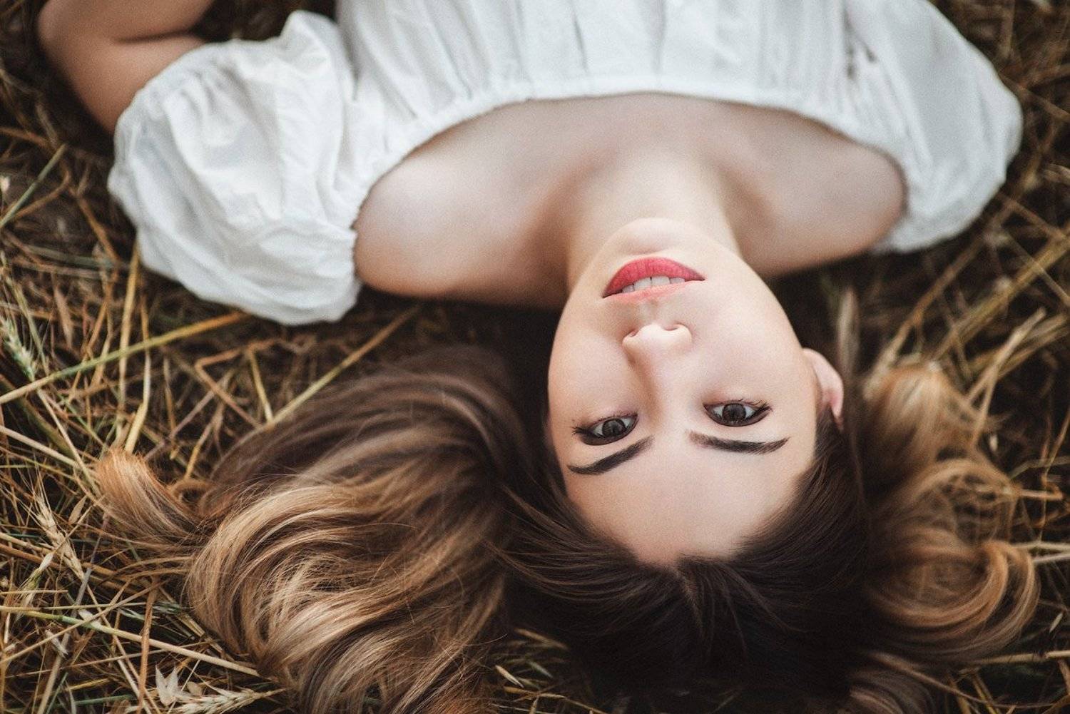 Портрет, девушка, красивая, волосы, лицо, глаза, взгляд, nikon, 85mm, Абдрахманов Аскар