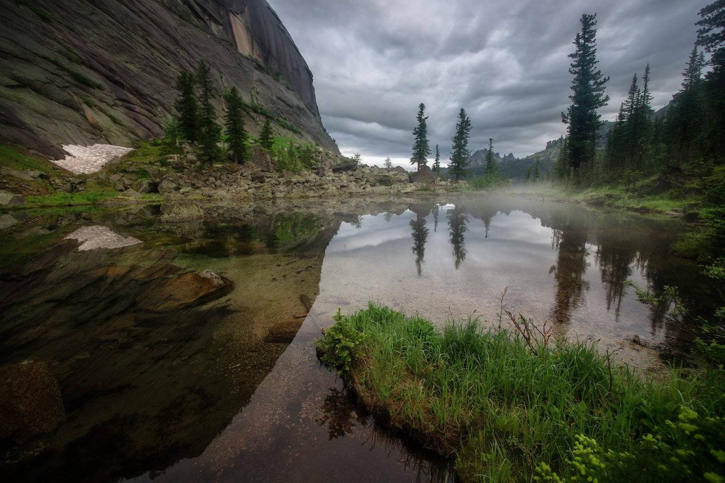 Горы, Ергаки, Озеро, Таежныйглаз, Владимир Ляпин