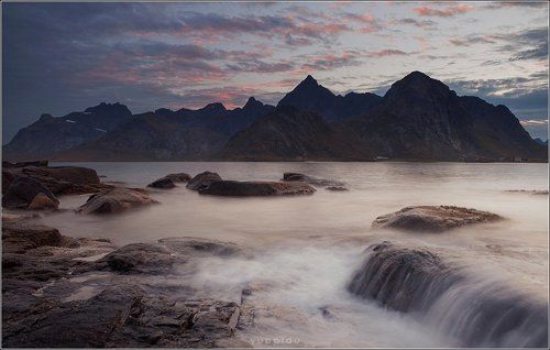 Закат с видом на горы