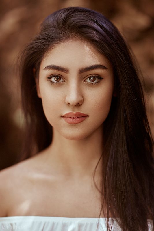 portrait, natural, lighting, beauty, face, moody, retouching, eyes, Ramina фото превью