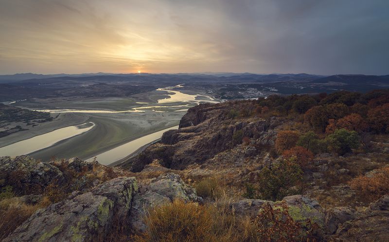 Волшебный закат фото превью