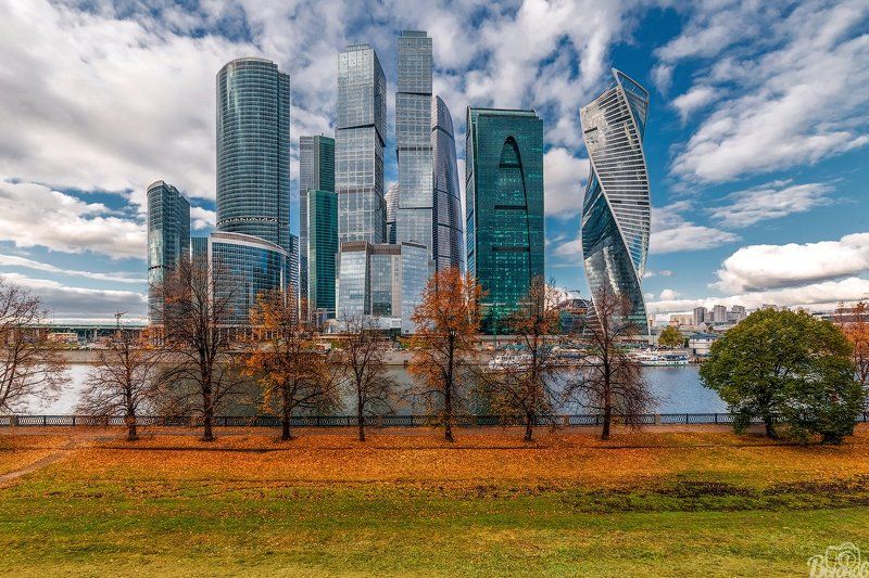 москва-сити,москва,город,сити,осень, Москва-Сити фото превью