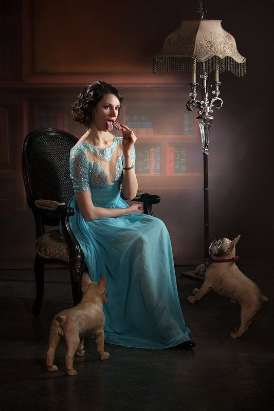 Davydov, Fine art, Девушка, Жанровый портрет, Живописная, Игровая, Интерьер, Классическая, Колбаса, Комедия, Комикс, Популярное, Постановочная фотография, Ретро, С животными, Собаки, Стилизация, Студийная, Театр, Театральный портрет, Художественная фотогр ЖАДНАЯ... фото превью
