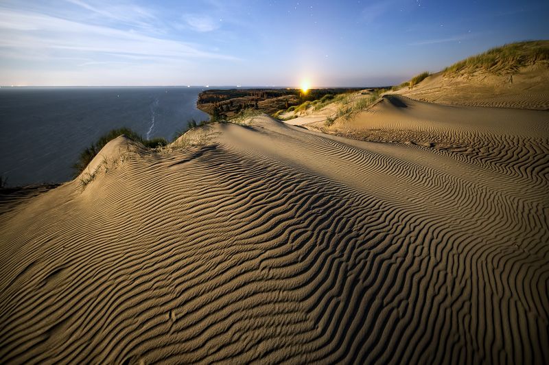 long exposure,куршская коса,landscape,night photography Куршская коса фото превью