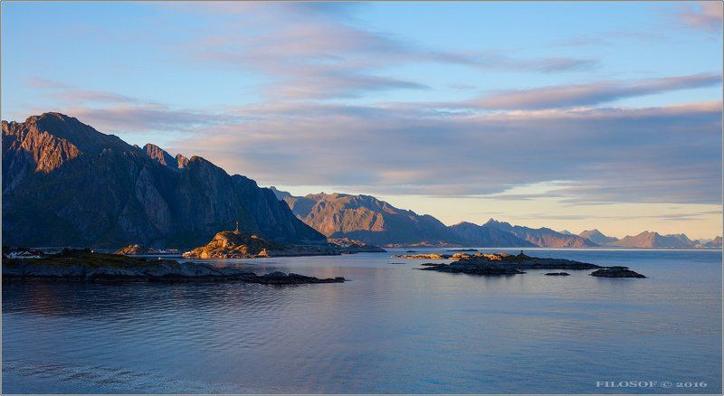 Лофотены ввечеру... фото превью