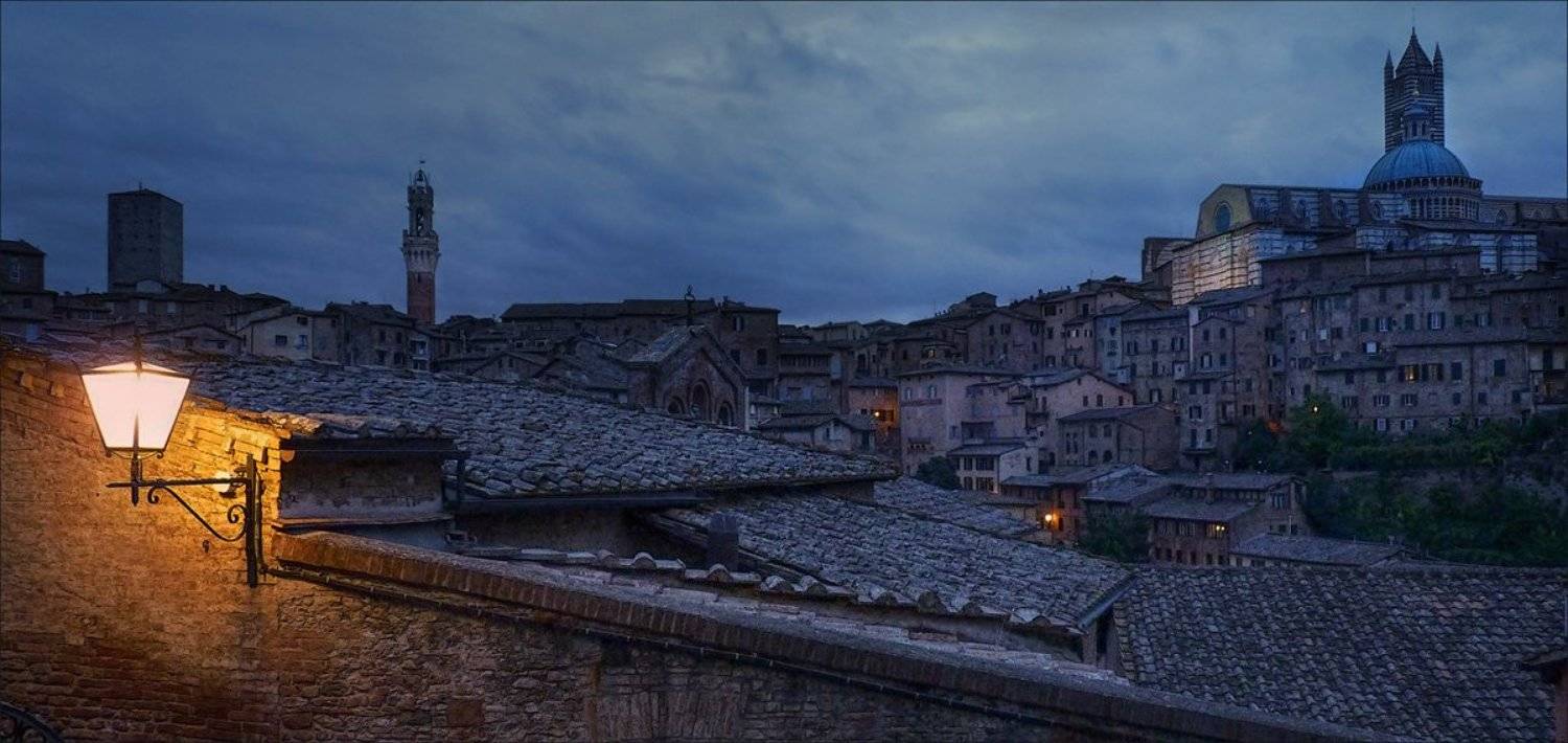 Италия, Сиена, утро, Ольга Хлуднева