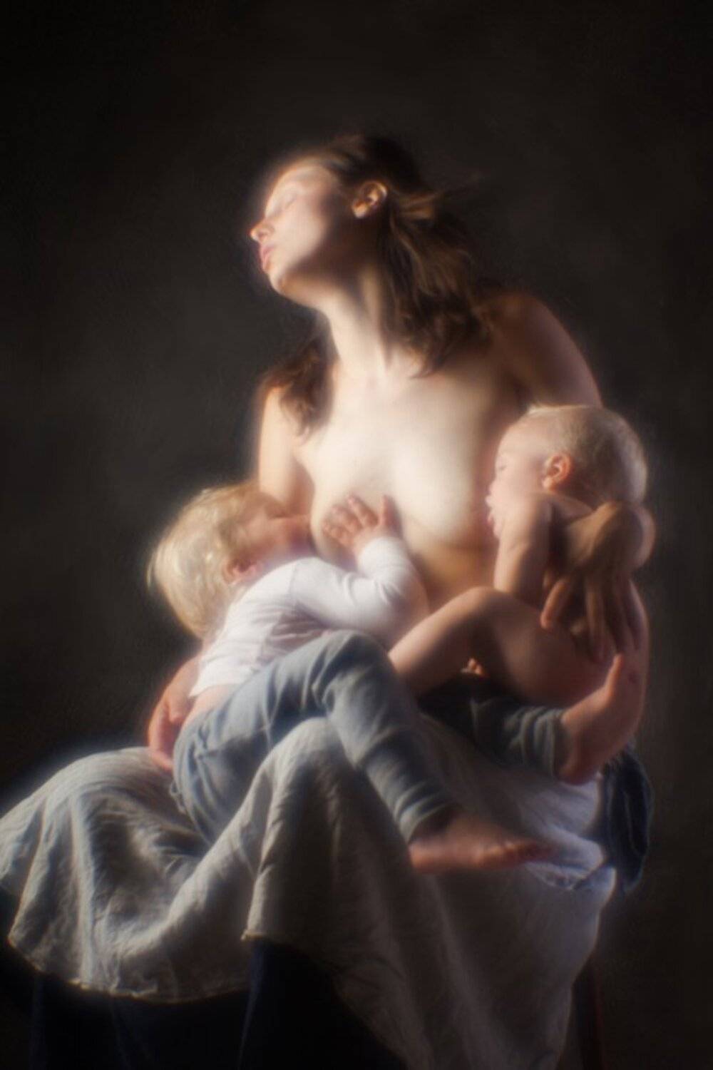 семейный портрет, семья, детский портрет, дети, студия, Алексей Терентьев