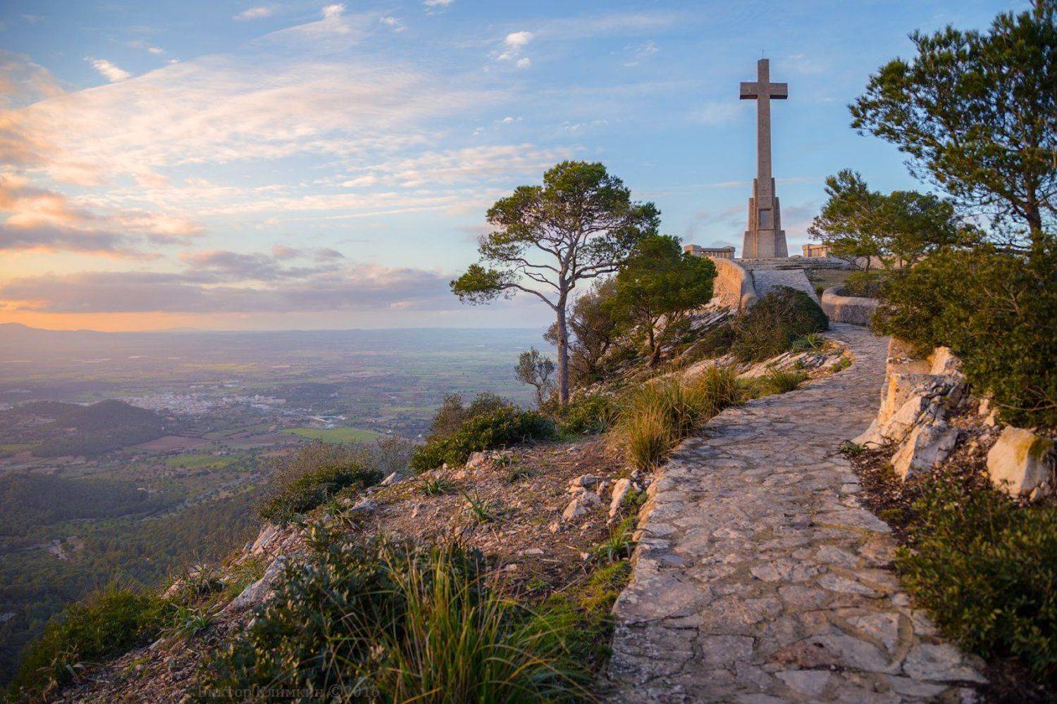 майорка, испания, крест, гора, высота, Виктор Климкин