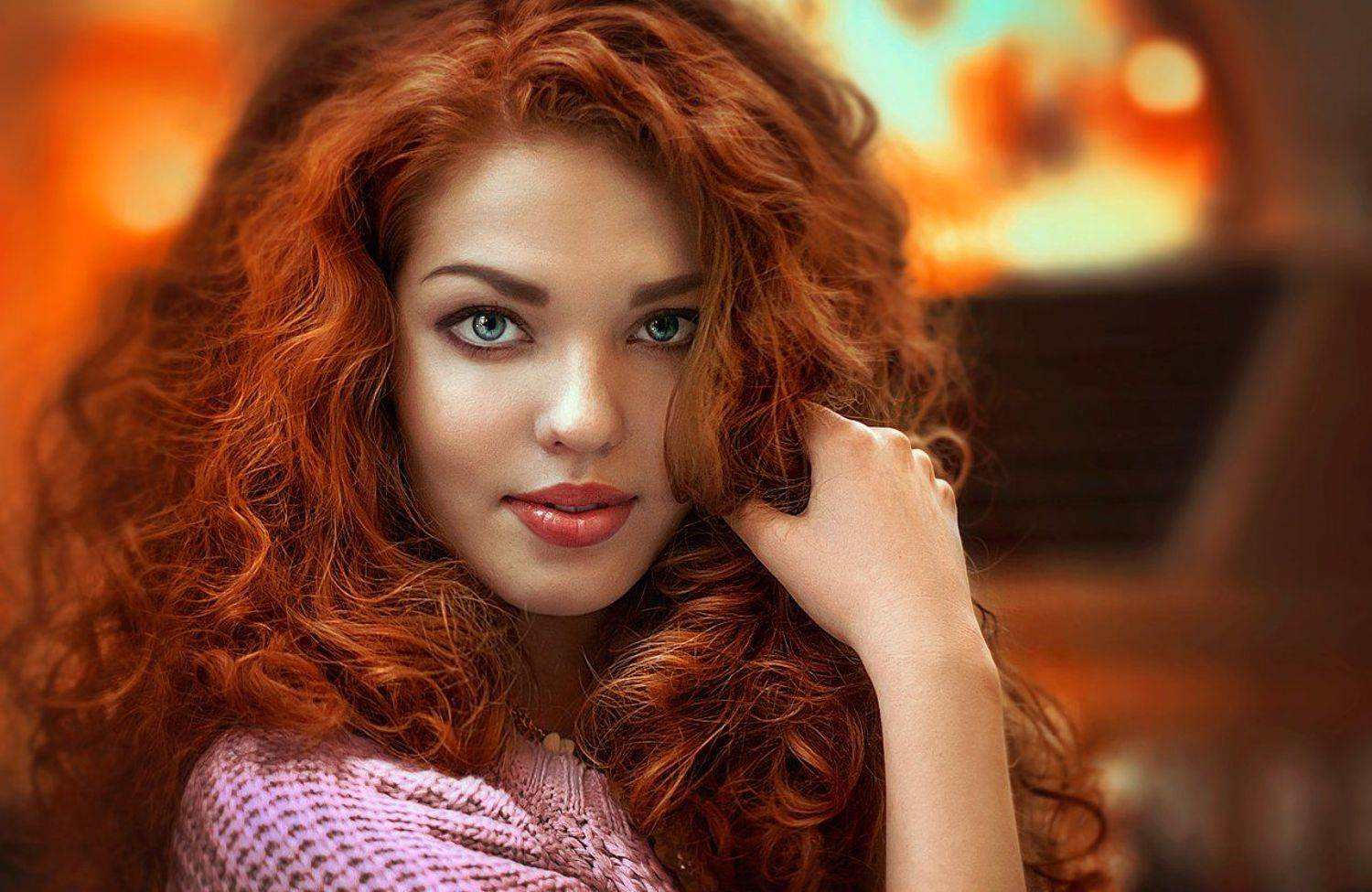portrait, girl, beauty, redhair, emotion, портрет, Kerry Moore