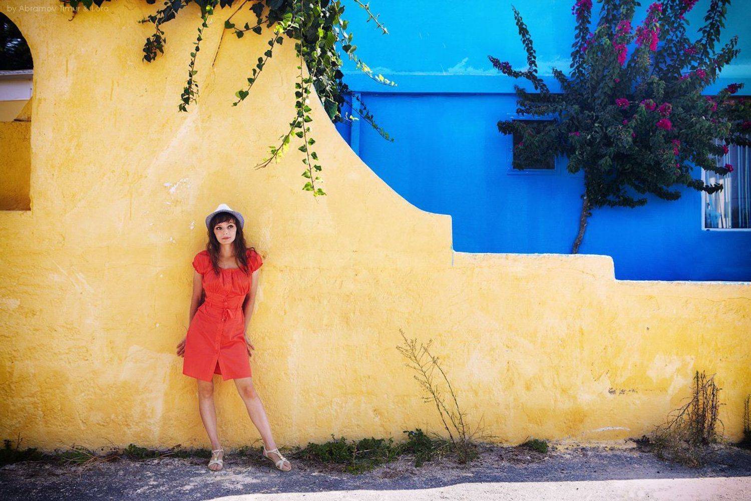 греция, крит, девушка, Лора