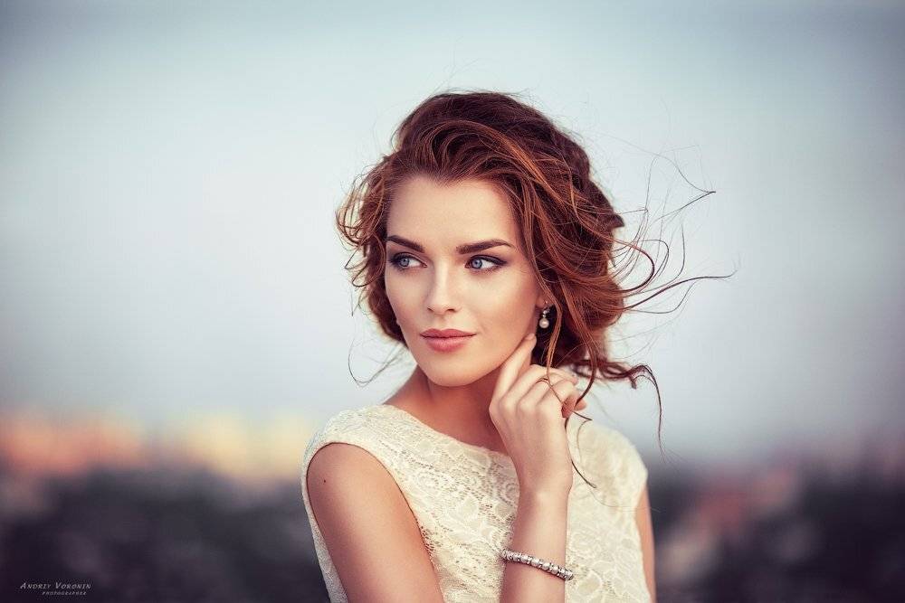 портрет девушка красота глаза , Андрей Воронин