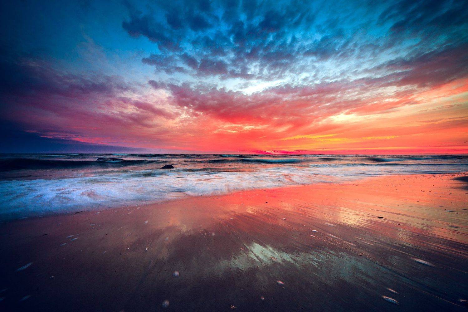 baltic sea, landscape, seascape, sunset, colors, Руслан Болгов (Axe)