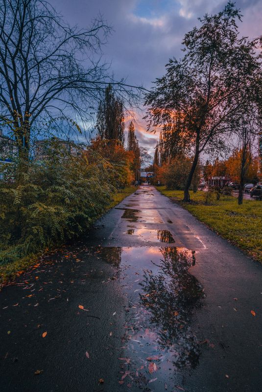 Октябрьский вечер фото превью