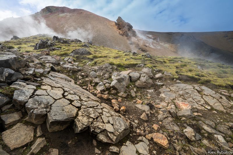Исландия, дракон, чешуя, пейзаж, горы, скалы DragonLand фото превью