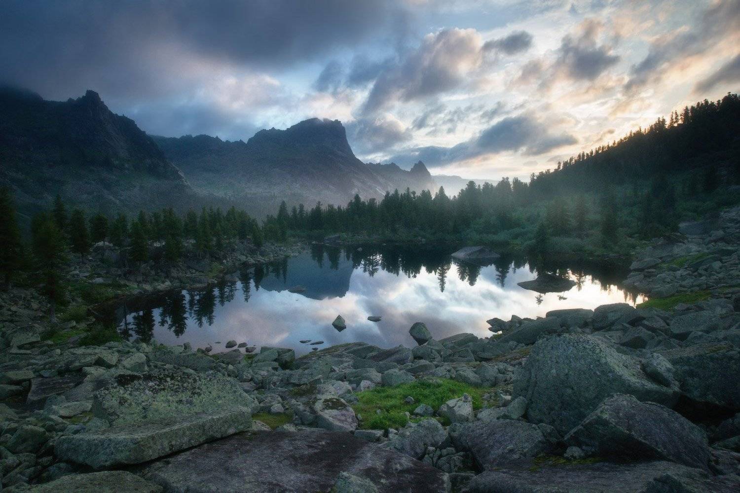 ергаки, горы, саяны, озеро, Владимир Ляпин