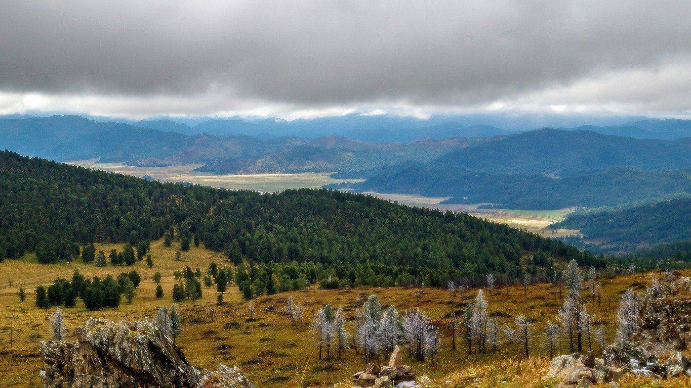 пейзаж, облака, осень, Горный Алтай , Александр Потапов