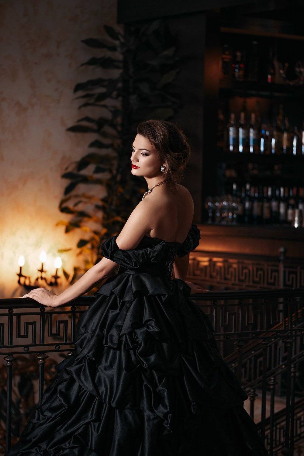 nikon, 105mm, портрет, девушка, винтаж, ресторан, 2016, Илья Новицкий