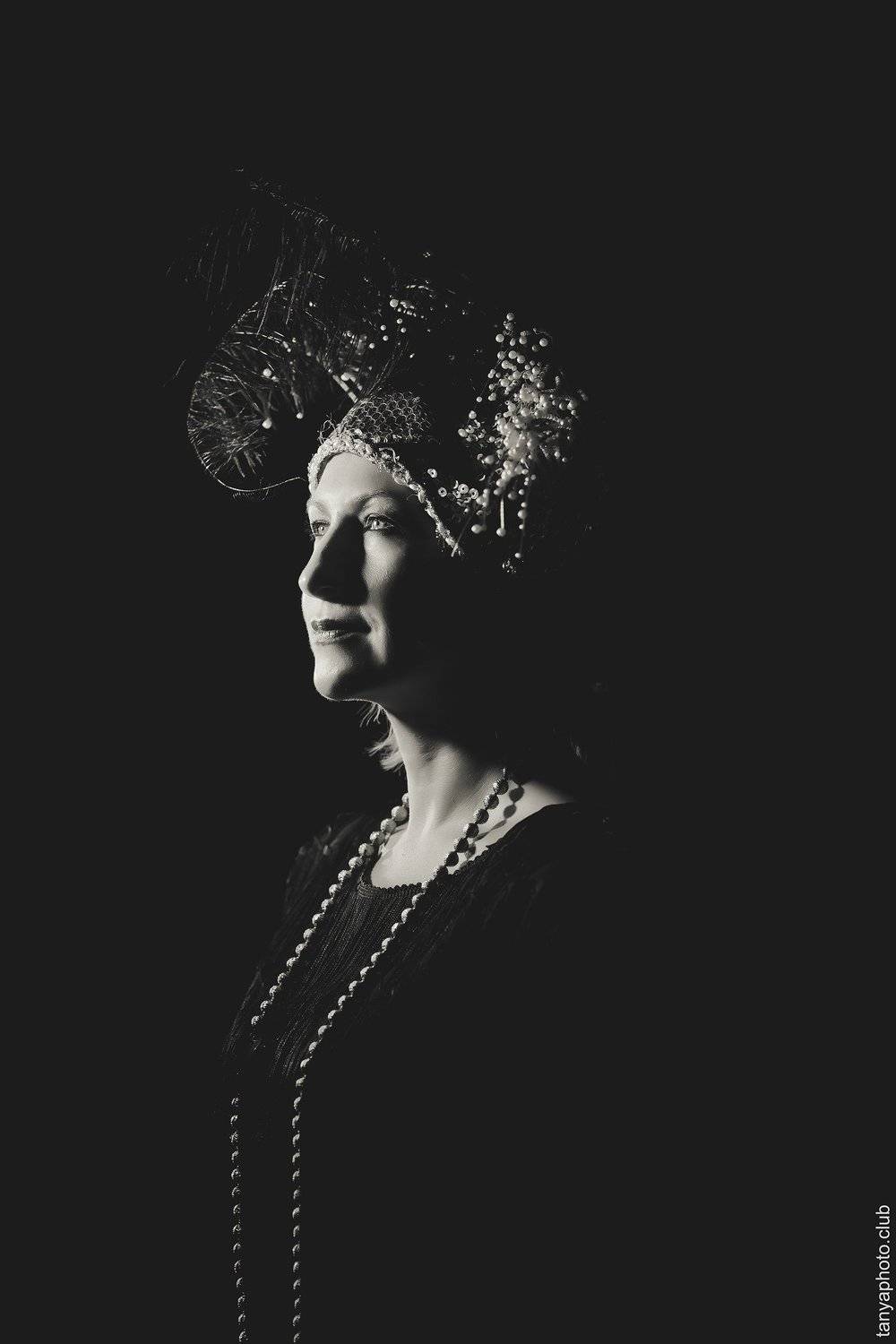 &nbsp;portrait, girl, artdeco, Tanya Ilukhina