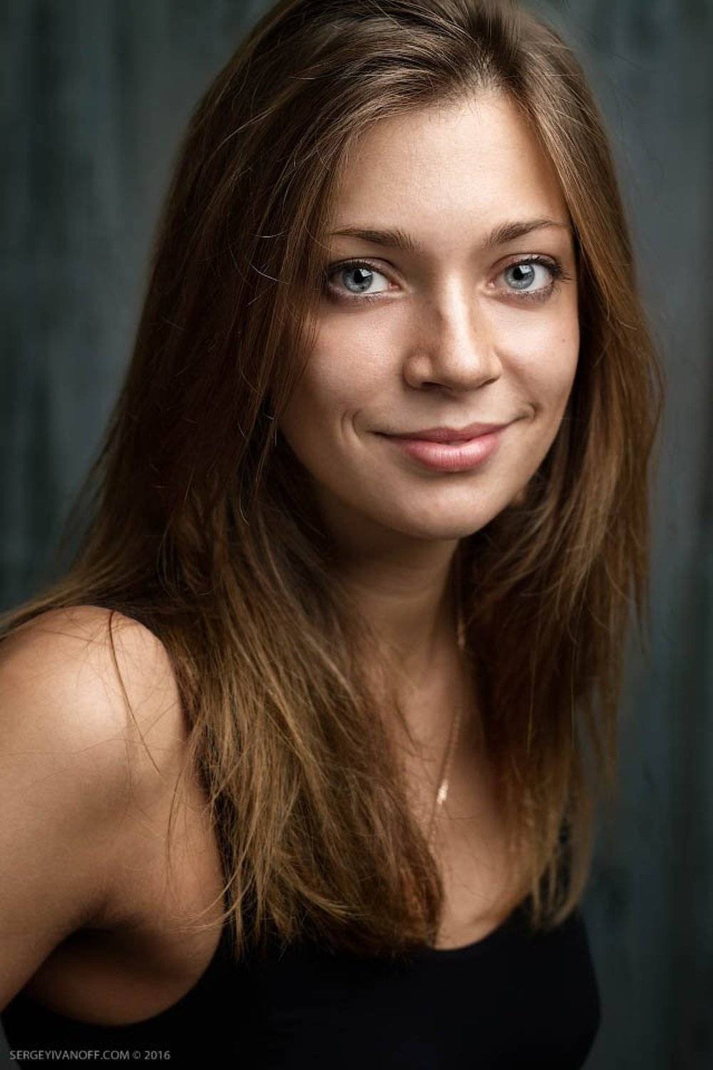 портрет, молодая, девушка, красивая, красавица, глаза, волосы, portrait, young, girl, beautiful, cute, eyes, Сергей Иванов