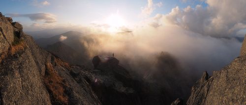 Закат на Птице