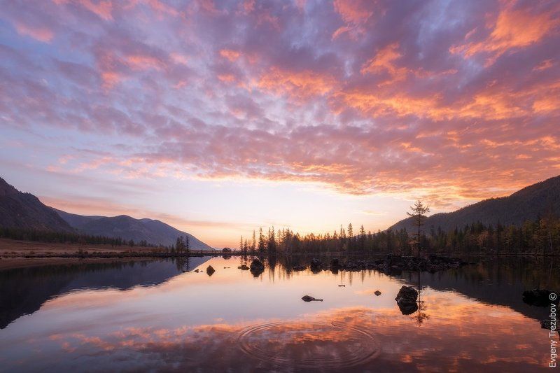 Капля облачного рассвета фото превью