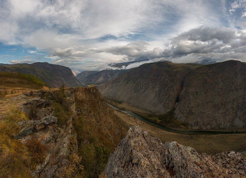 Алтай, Панорама Здесь веков тишина фото превью