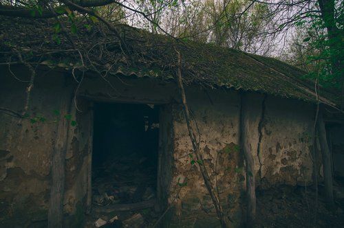 Покинутая деревня и окрестности