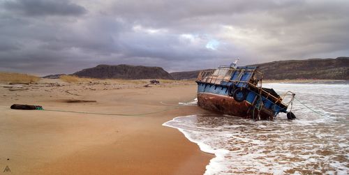 Пляж Териберки