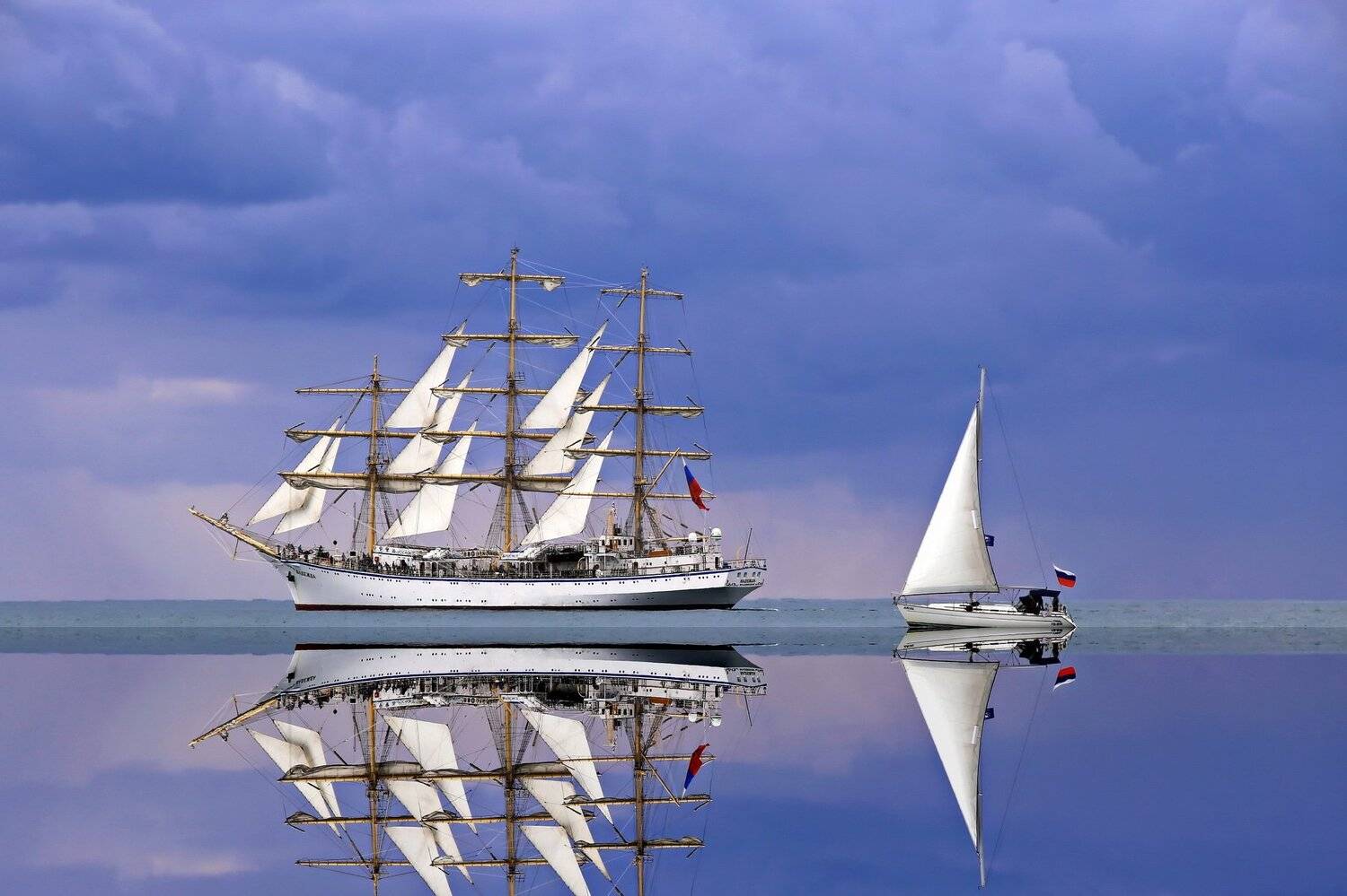 море парусник, Евгений Никишин