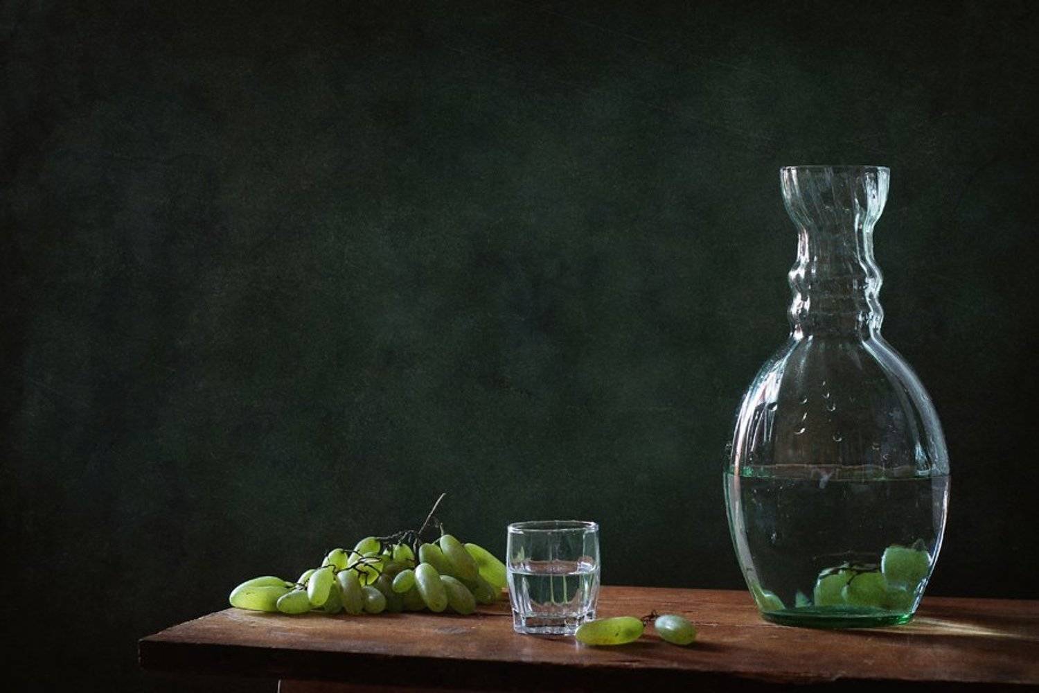 натюрморт, виноград, Курочкина Диана