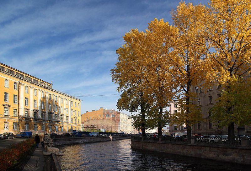 Осень на канале фото превью