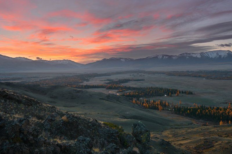 рассвет над Чуей фото превью