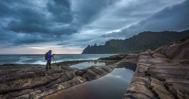 norway, норвегия, море, путешествие, skaland, senja Норвежская сага. фото превью