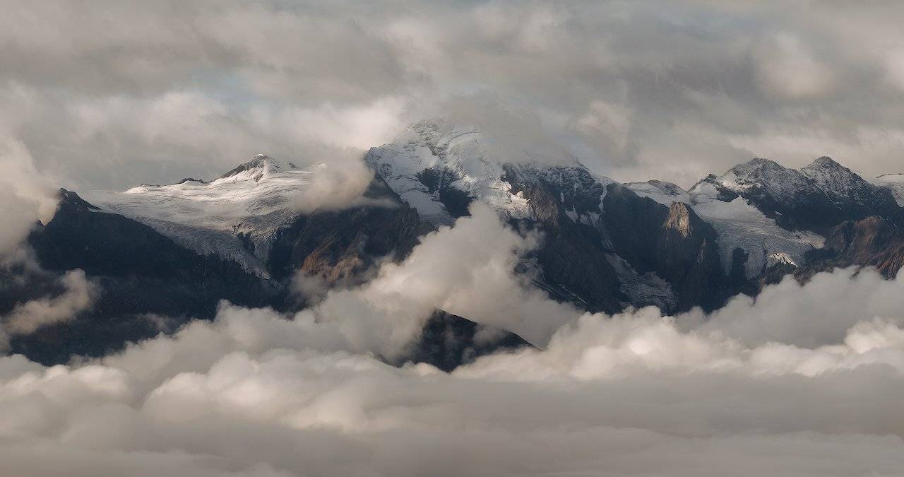 ,	горы,	грузия,	облака, туман,		 сванетия,	georgia, svaneti, Ярослав Тюрменко (Jaremi)