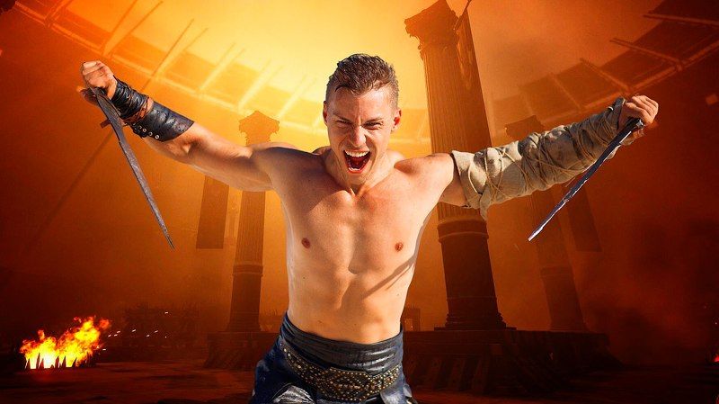 Мужчина воин фото превью