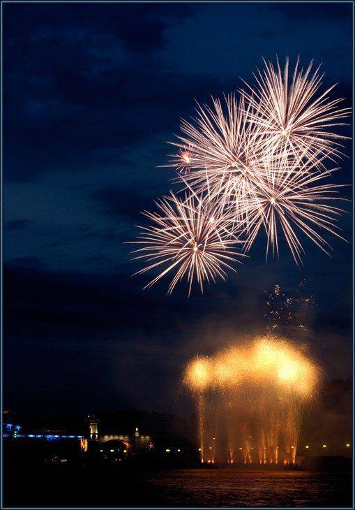 салют, фейерверк, Капустин Николай