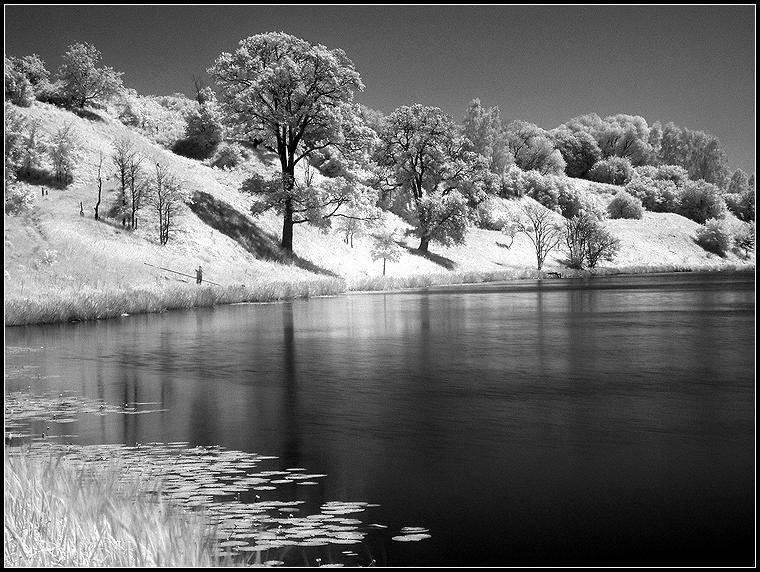 ик, инфракрасная, река, лето, Григорий Иващенко