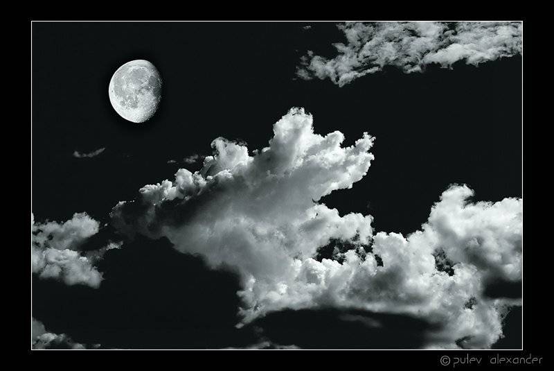ночь,луна,бессонница, Александр Путев