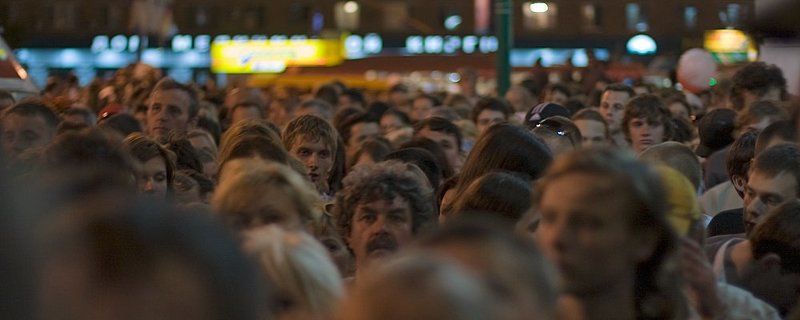 люди, толпа  фото превью