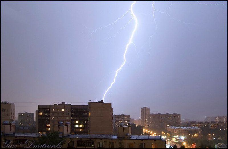 гроза молния дождь ливень Возвращение Тесла... фото превью