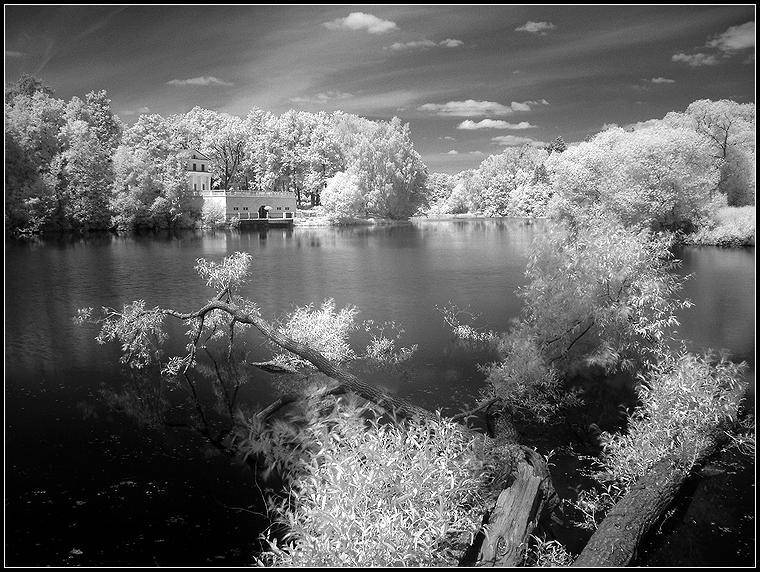 ик, инфракрасная, река, лето, Григорий Иващенко